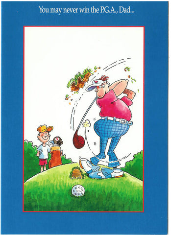 PGA Dad Father's Day Card