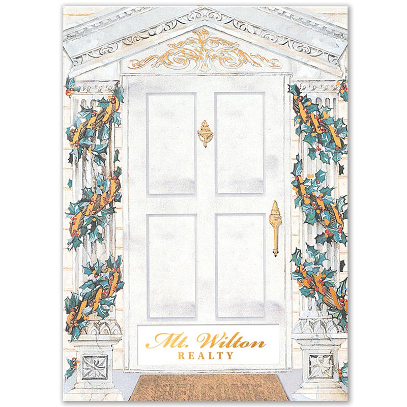 Holiday Door Holiday Card