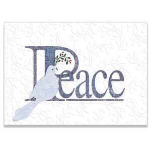 Peace Dove Holiday Card