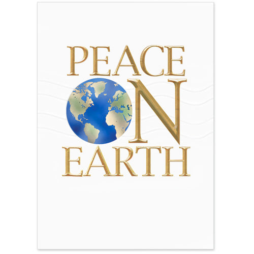 Peace on Earth Holiday Card