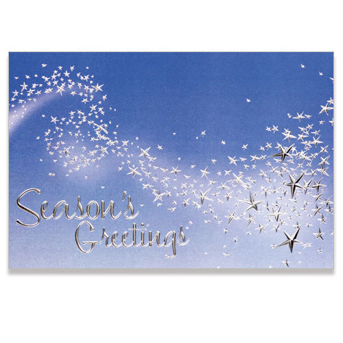Magical Wisp of Stars Holiday Card