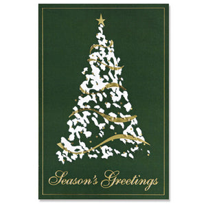 Contemporary Tree Holiday Card