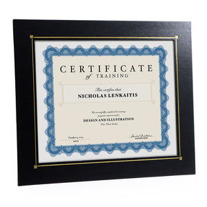 Deluxe Certificate Frame for 8" x 10" inserts