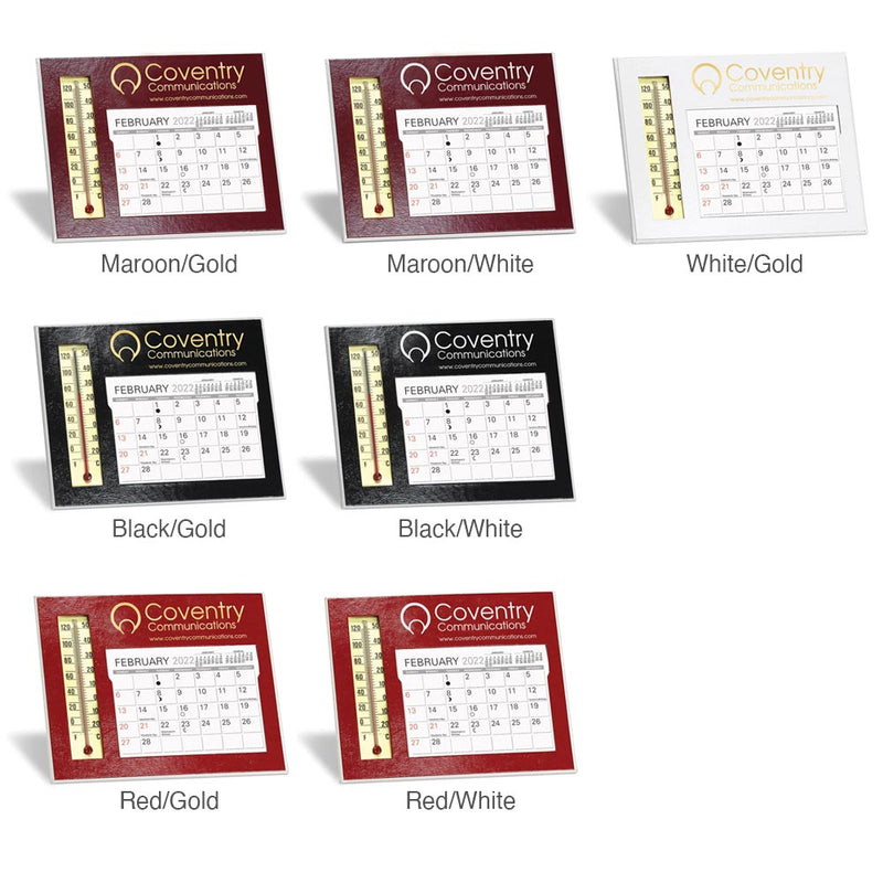 Emissary Thermometer Desk Calendar