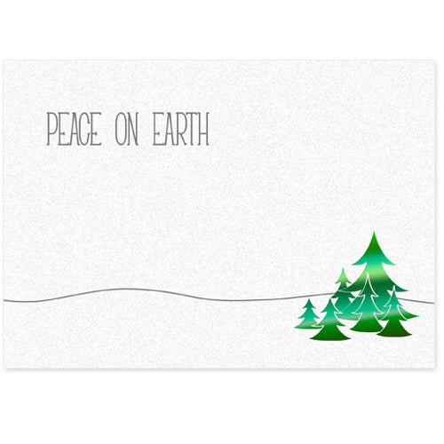 Green Peace on Earth Holiday Card