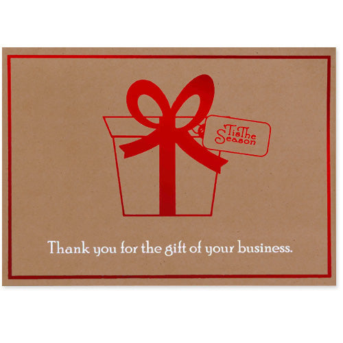 Eco Friendly Business Appreciation Holiday Card