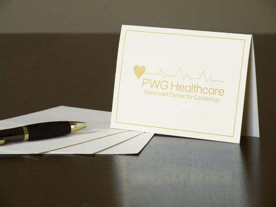 Logo Note Card With Border