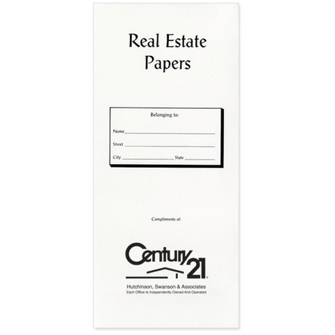 Real Estate Document Pouch