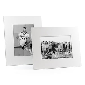 White Mat Board Picture Frames for 4x6, 5x7, 8x10